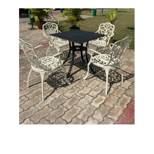 image of PVD Cast Chair & Table Set
