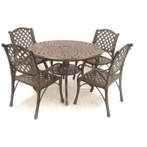image of PVD Cast Chair & Table Set