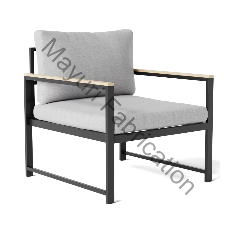 Meta Sofa Single Seater | PVD / SS