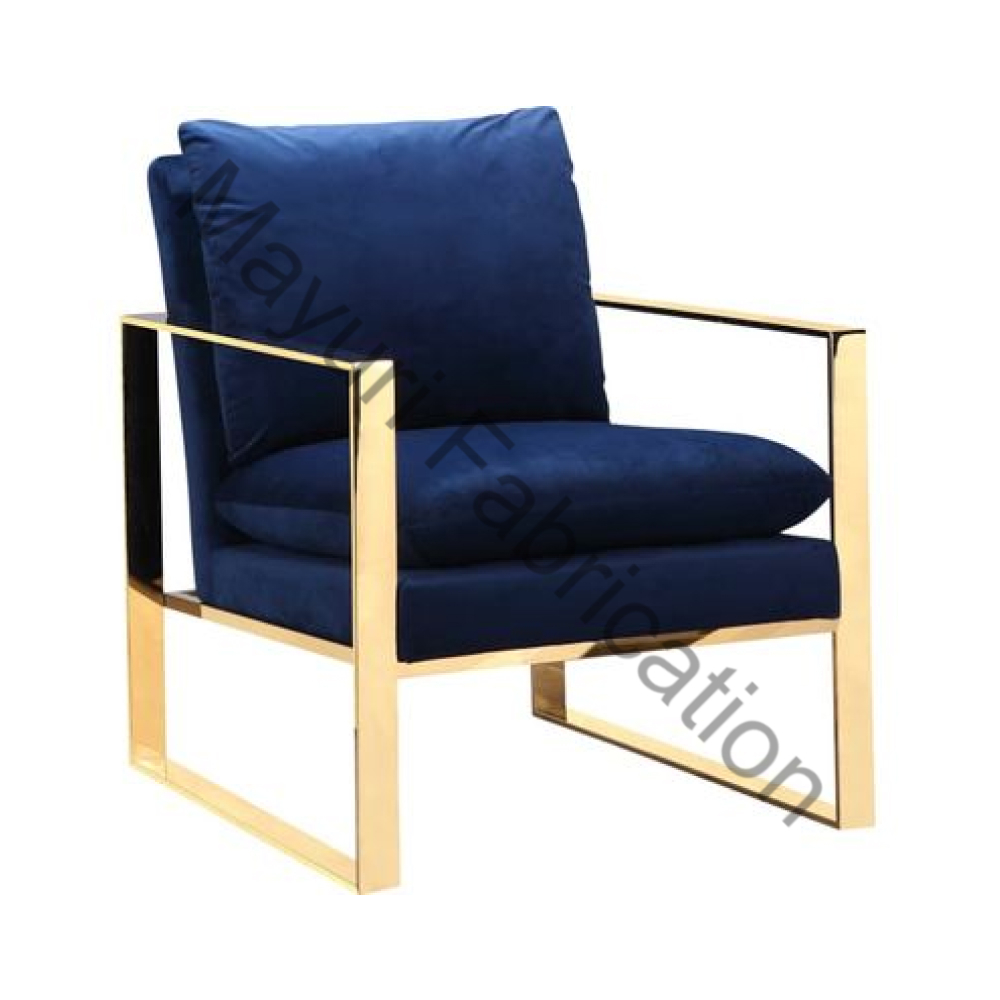 Meta Sofa Single Seater | PVD / SS