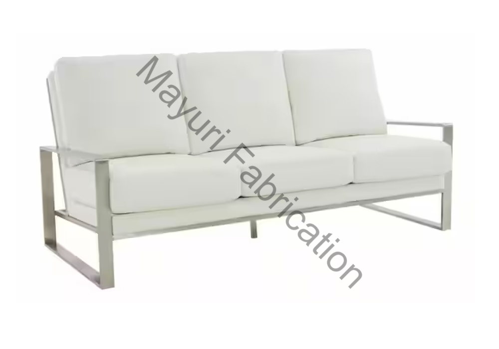 Metal Sofa Three Seater | PVD / SS
