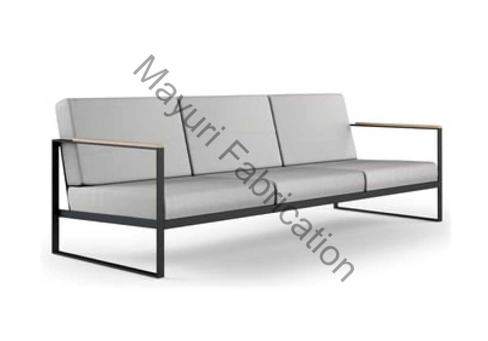Metal Sofa Three Seater | PVD / SS